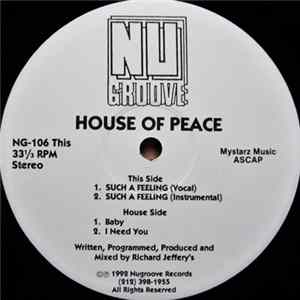 FLAC House Of Peace - Such A Feeling
