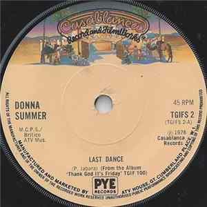 FLAC Donna Summer - Last Dance