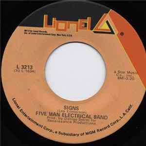 FLAC Five Man Electrical Band - Signs / Hello Melinda Goodbye