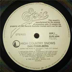 FLAC Dan Fogelberg - High Country Snows