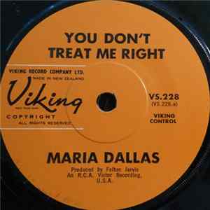 FLAC Maria Dallas - You Don't Treat Me Right