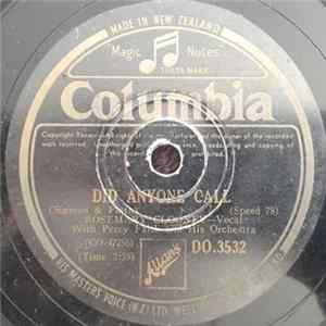 FLAC Rosemary Clooney - Did Anyone Call / Half As Much