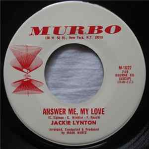 FLAC Jackie Lynton - Answer Me, My Love