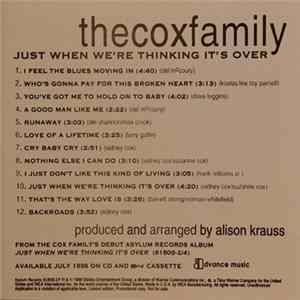 FLAC The Cox Family - Just When We're Thinking It's Over
