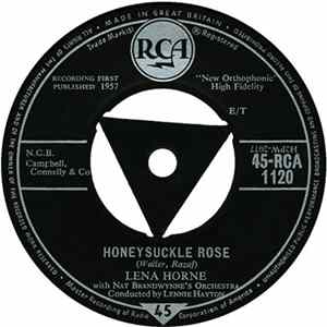 FLAC Lena Horne With Nat Brandwynne's Orchestra - Honeysuckle Rose