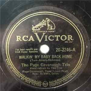FLAC The Page Cavanaugh Trio - Walkin' My Baby Back Home / Heartbreakin'