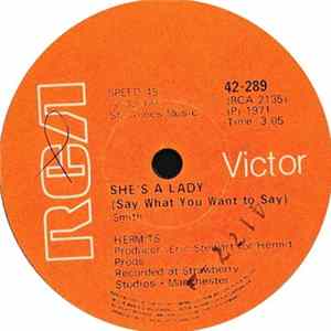 FLAC Hermits - She's A Lady (Say What You Want To Say)