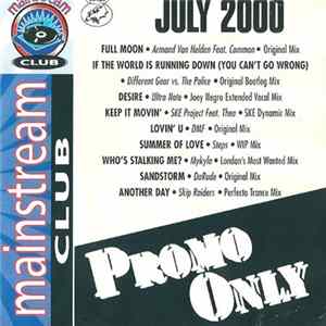 FLAC Various - Promo Only Mainstream Club: July 2000