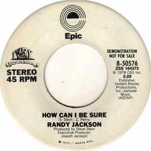 FLAC Randy Jackson - How Can I Be Sure
