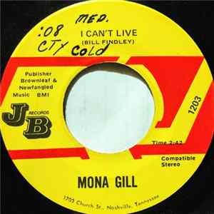FLAC Mona Gill - I Can't Live