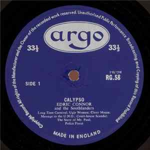 FLAC Edric Connor And The Southlanders - Calypso