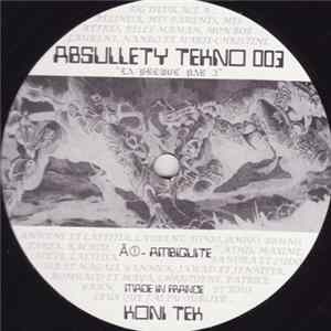 FLAC Koni Tek - Absullety Tekno 003