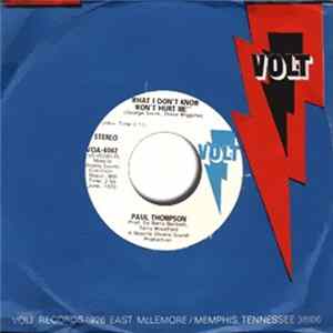 FLAC Paul Thompson - What I Don't Know Won't Hurt Me
