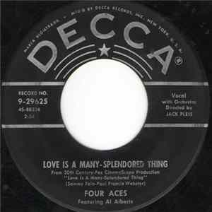 FLAC The Four Aces Featuring Al Alberts - Love Is A Many-Splendored Thing / Shine On Harvest Moon