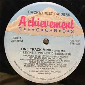 FLAC Backstreet Raiders - One Track Mind