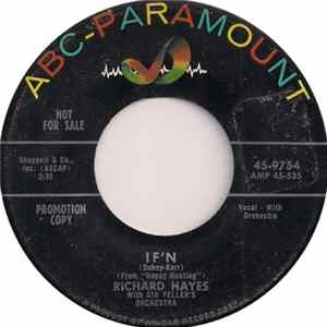 FLAC Richard Hayes - If'n / Chaperone