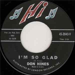 FLAC Don Hines - I'm So Glad