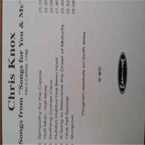 FLAC Chris Knox - Songs from "Songs for You & Me"