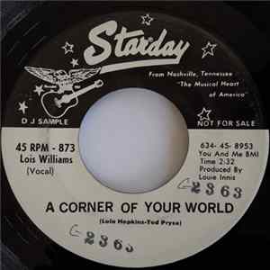 FLAC Lois Williams - A Corner Of Your World