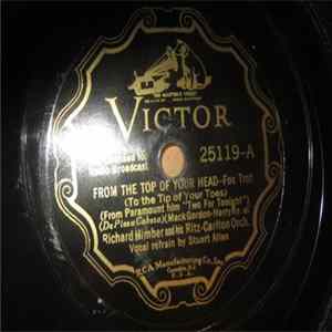 FLAC Richard Himber And His Ritz-Carlton Hotel Orchestra - From The Top Of Your Head / Without A Word Of Warning