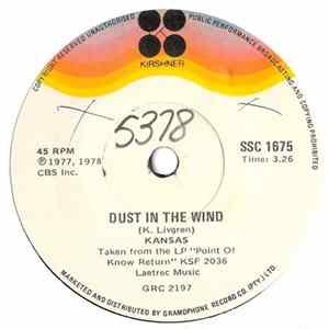 FLAC Kansas - Dust In The Wind
