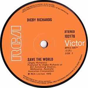 FLAC Digby Richards - Save The World / You Can Lay My Mind