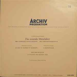 FLAC Adam De La Halle / Anonymi - Pro Musica Antiqua, Safford Cape - Le Jeu De Robin Et Marion - 13 Rondeaux / 17 Danses Du 13e Et 14e Siècle