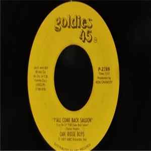 FLAC The Oak Ridge Boys - Y'All Come Back Saloon / You're The One