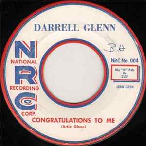 FLAC Darrell Glenn - Congratulations To Me / Make Me Smile Again