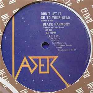 FLAC Black Harmony - Don't Let It Go To Your Head
