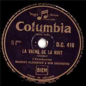FLAC Maurice Alexander & Son Orchestre - La Belle De Tolede / La Valse De La Nuit