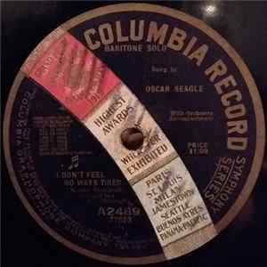 FLAC Oscar Seagle - I Don't Feel No Ways Tired / Nobody Knows De Trouble I've Seen