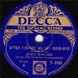 FLAC Jenny Howard - After Tonight We Say Good-Bye / There's Another Trumpet Playing In The Sky