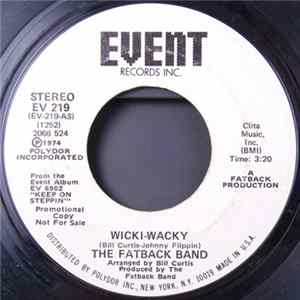FLAC The Fatback Band - Wicki-Wacky