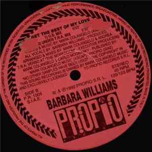 FLAC Barbara Williams - Get The Best Of My Love