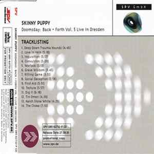 FLAC Skinny Puppy - Doomsday: Back + Forth Vol.5, Live In Dresden