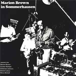FLAC Marion Brown - Marion Brown In Sommerhausen
