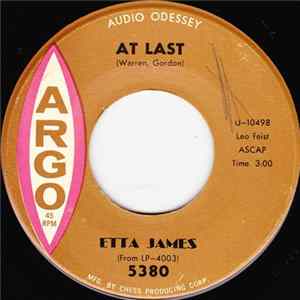 FLAC Etta James - At Last / I Just Want To Make Love To You