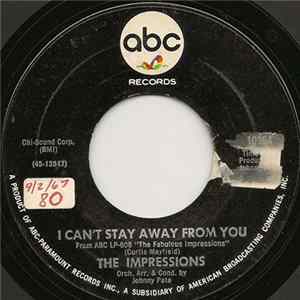 FLAC The Impressions - I Can't Stay Away From You