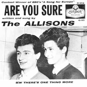FLAC The Allisons - Are You Sure