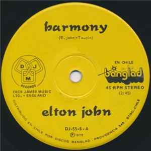 FLAC Elton John - Harmony / The Bitch Is Back
