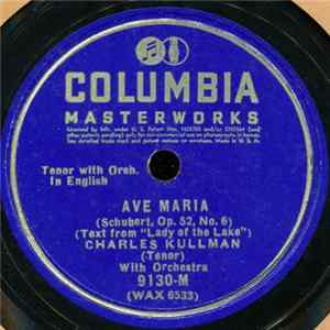 FLAC Charles Kullman - Ave Maria / Serenade (Swanengesang)