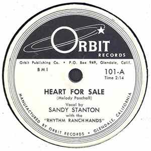 FLAC Sandy Stanton With The Rhythm Ranchhands - Heart For Sale
