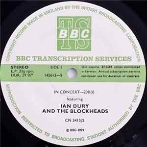 FLAC Ian Dury And The Blockheads - In Concert-208