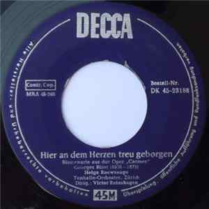 FLAC Georges Bizet / Giuseppe Verdi – Helge Roswaenge, Tonhalle-Orchester, Zürich, Victor Reinshagen - Hier An Dem Herzen Treu Geborgen / Holde Aida