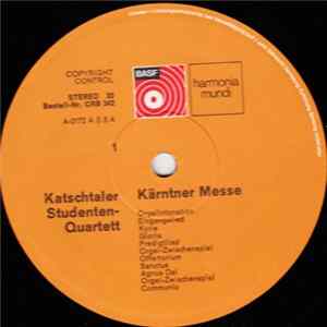 FLAC Katschtaler Studentenquartett - Kärntner Messe / Geistliche Volkslieder / Lieder Zur Totenwache