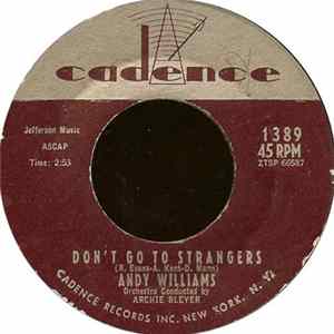 FLAC Andy Williams - Don't Go To Strangers