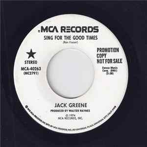FLAC Jack Greene - Sing For The Good Times