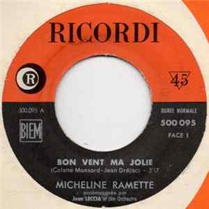 FLAC Micheline Ramette - Bon Vent Ma Jolie