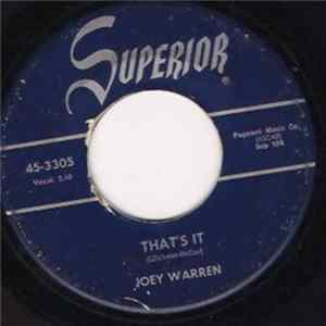 FLAC Joey Warren - That's It / Goatee